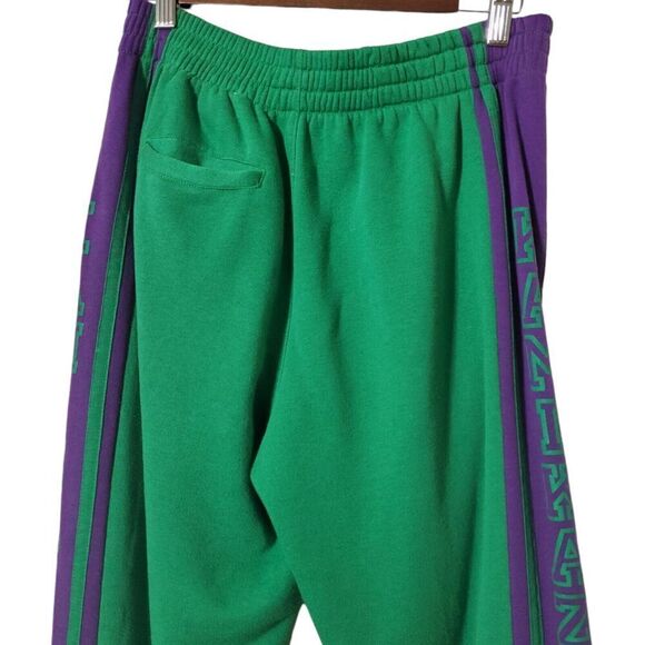 Vintage Kamikaze World Tour Sweatpants Size M Green 90’s Joggers Sweats Mens - Picture 5 of 10